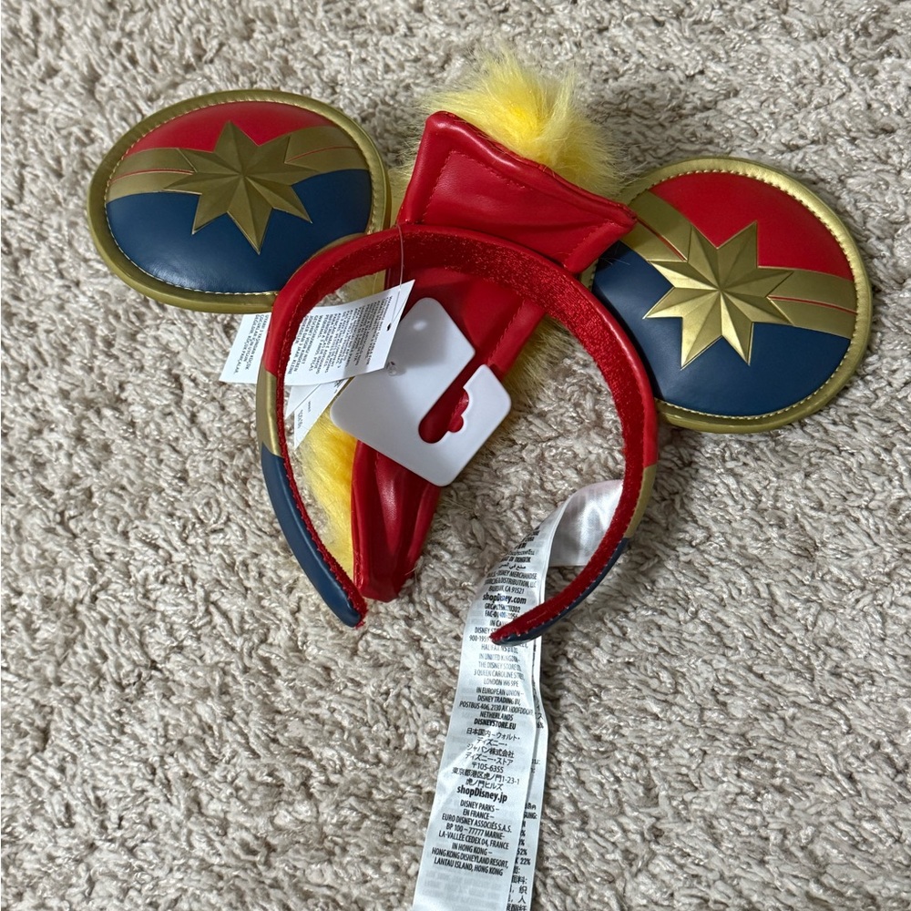 Disney Marvel Mohawk Higher Further Faster Ears